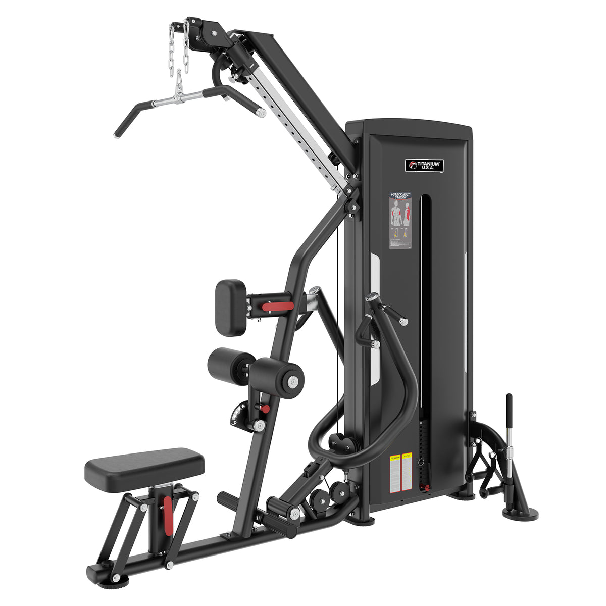 TITANIUM USA ARIZONA SERIES ADVANCED LAT PULLDOWN SEATED ROW