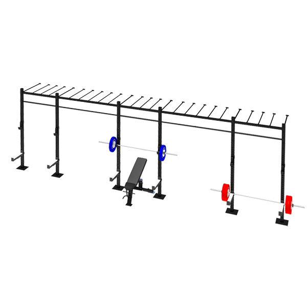 Titanium USA 5 Cell Wall Mounted Monkey Bar Rig Wm-5Cmbr – Commercial ...