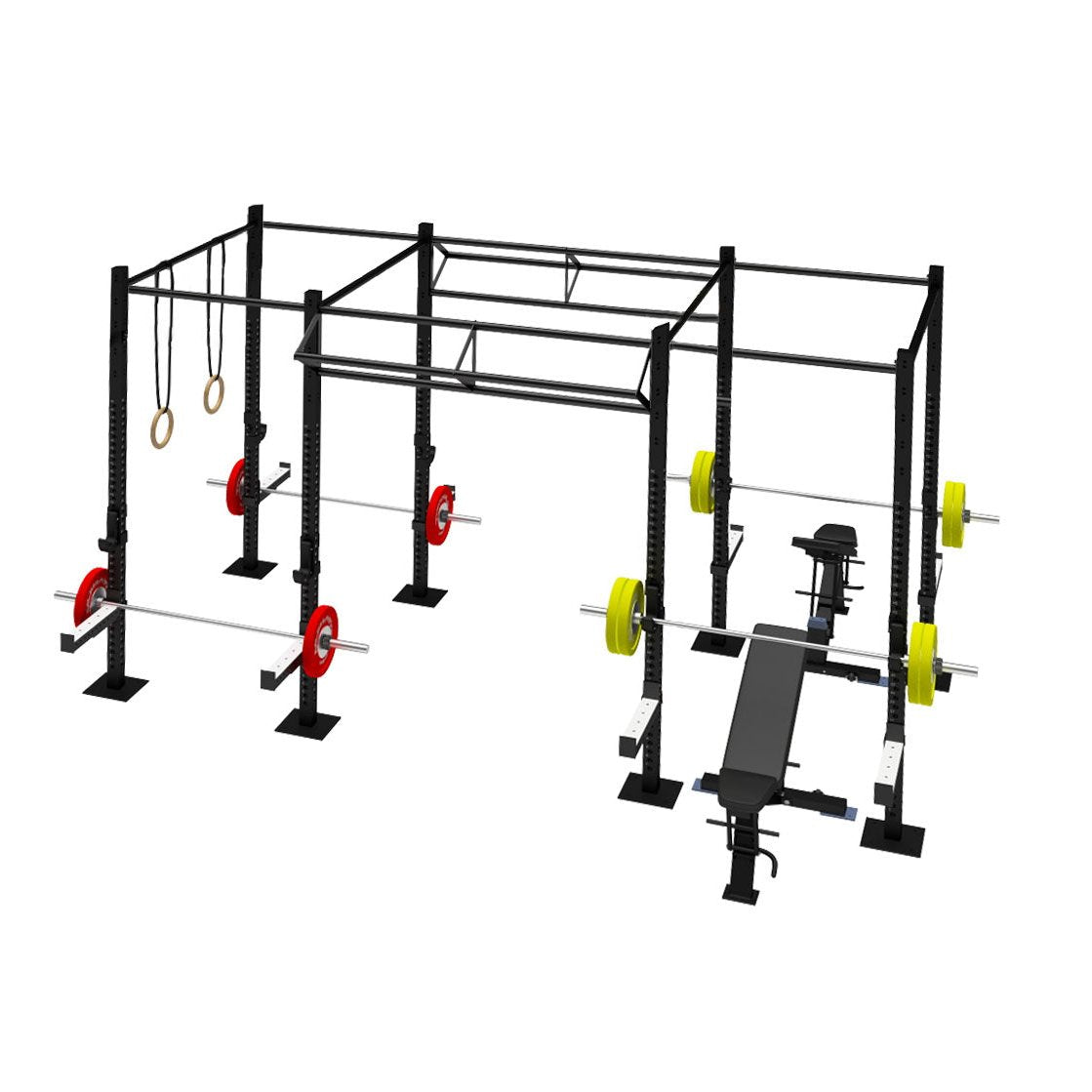 Titanium USA 3 Cell Rig With 2 Tri Bars Fs-3C2T – Commercial Fitness ...