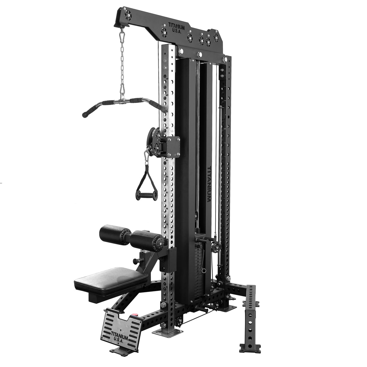 TITANIUM USA M60 MODULAR SERIES FREE STANDING SINGLE CABLE COLUMN ...