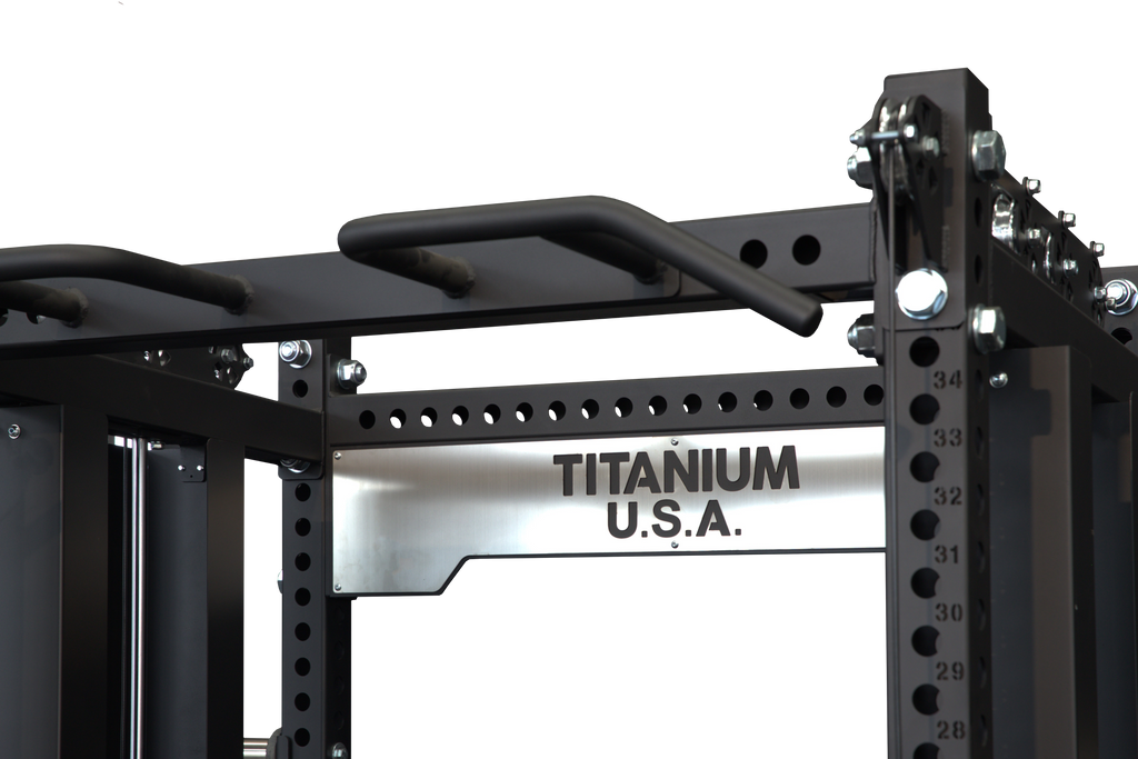 TITANIUM USA M70 MODULAR SERIES FUNCTIONAL TRAINER & SQUAT RACK ...