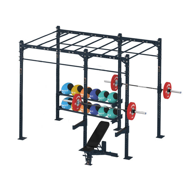 Bar Rig Equiment Competition Series 2 Cell Wide Monkey Bar Rig With Storage Cs-2Cfsmbrw ...