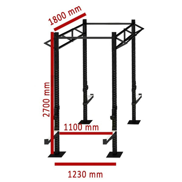 Metrus Rigs Monster Free Standing Rigs – Commercial Fitness Equipment