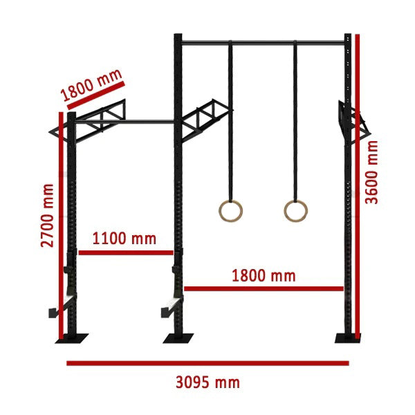 Wall Rig Monster Wall Mounted Rigs – Commercial Fitness Equipment