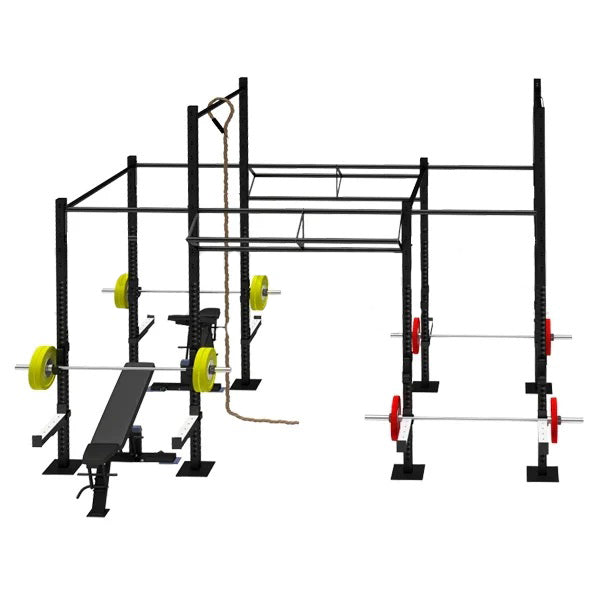 Gym Rig Extensions Titanium USA 3 Cell Rig With 2 Tri Bars & 2 Extensions Fs-3C2T2E-1 ...