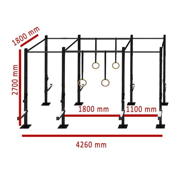 Perfect Cell Rigs Titanium USA 3 Cell Rig Fs-3C-1 – Commercial Fitness Equipment