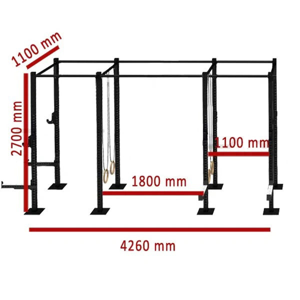 Metrus Rigs Monster Free Standing Rigs – Commercial Fitness Equipment