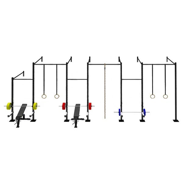 6 Cell Rig Model Titanium USA 6 Cell Wall Mount Rig With 3 Extensions Wm-6C3E ...