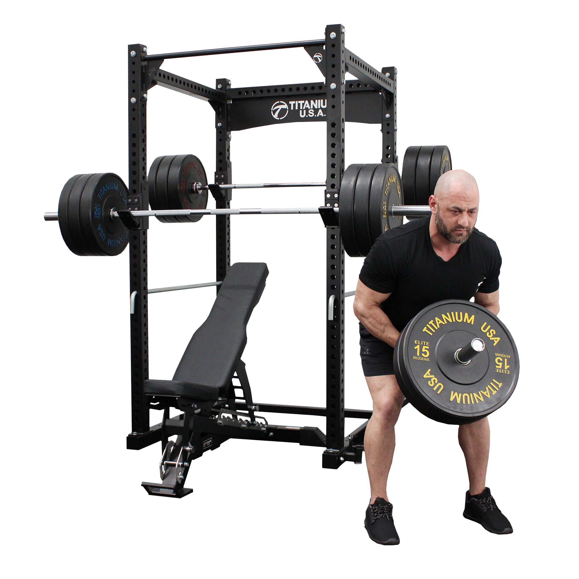 TITANIUM USA CS40 COMPETITION SERIES COMMERCIAL POWER RACK – Commercial ...