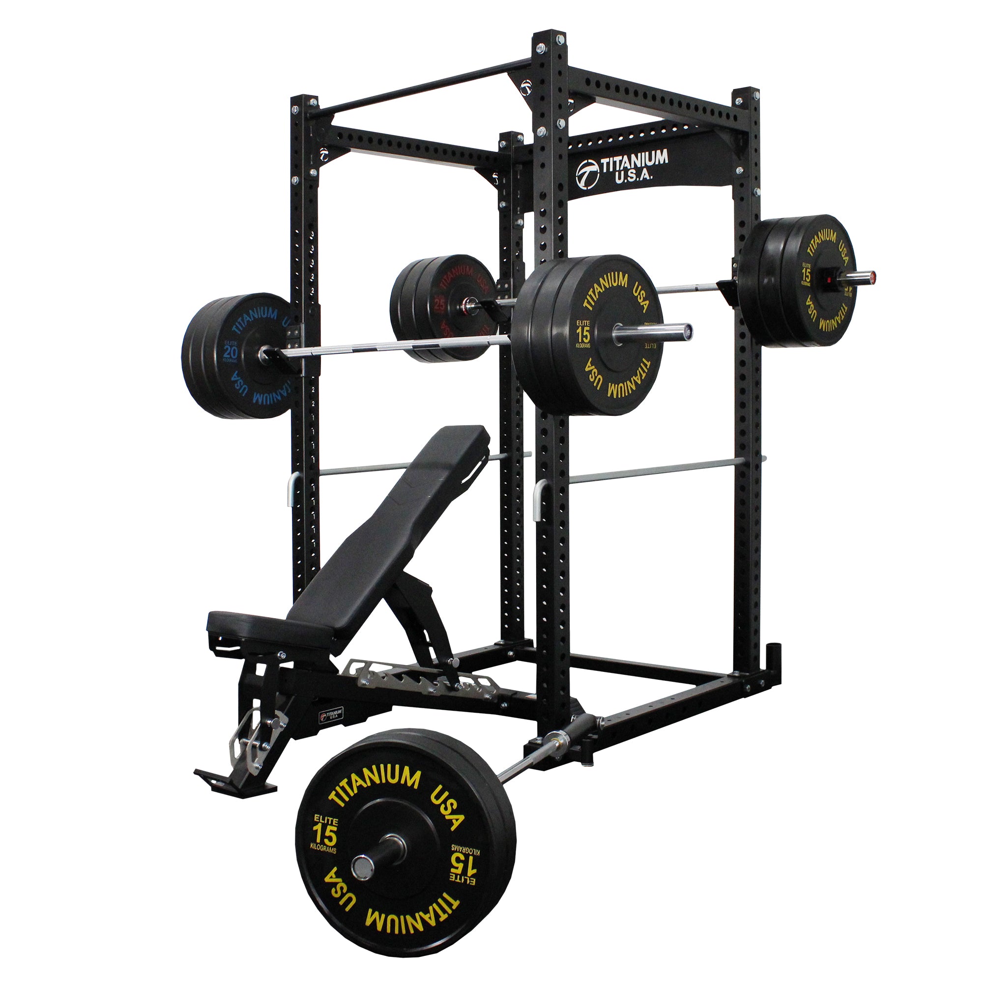 TITANIUM USA CS40 COMPETITION SERIES COMMERCIAL POWER RACK – Commercial ...