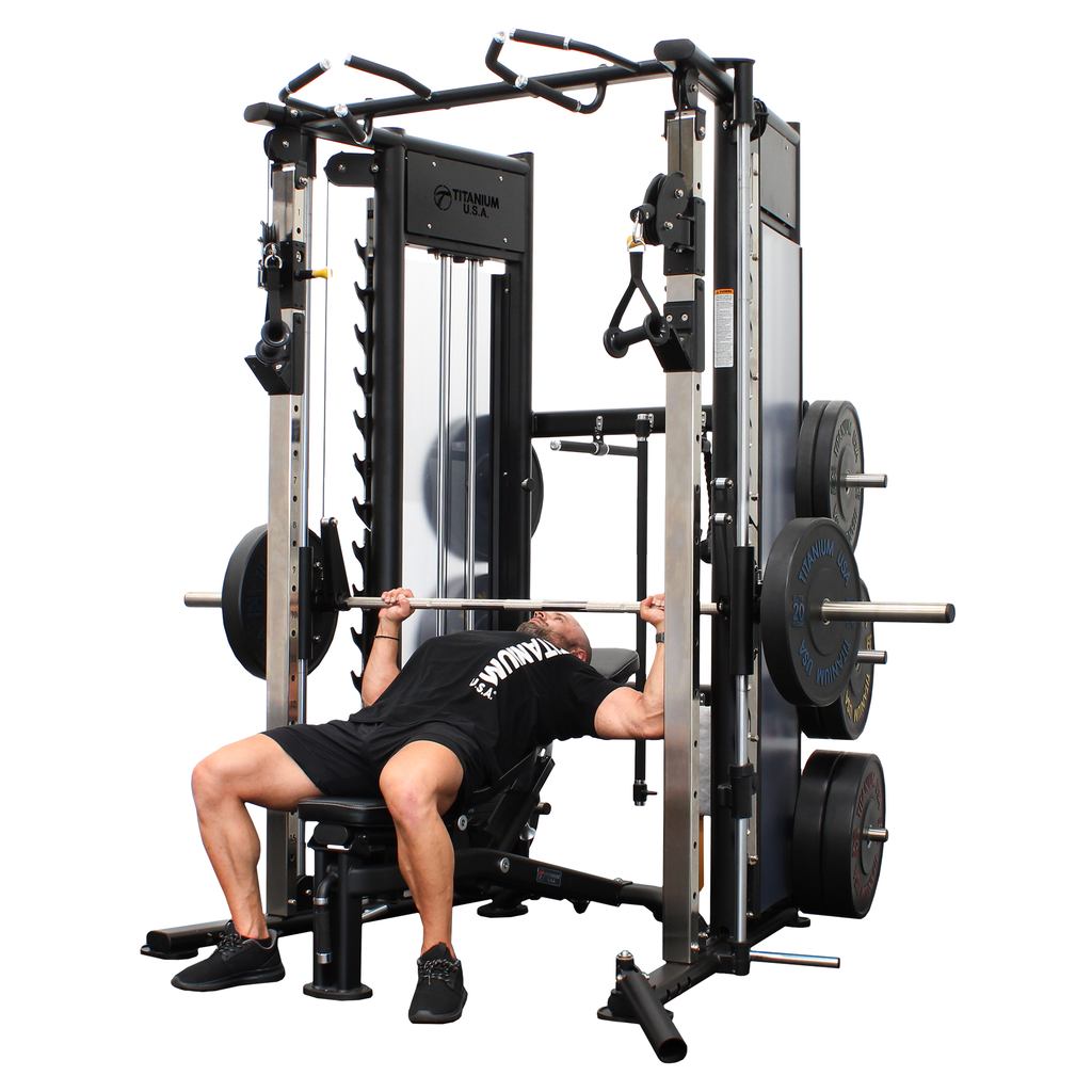 TITANIUM USA F90 PLATINUM SERIES FUNCTIONAL SMITH MACHINE – Commercial ...
