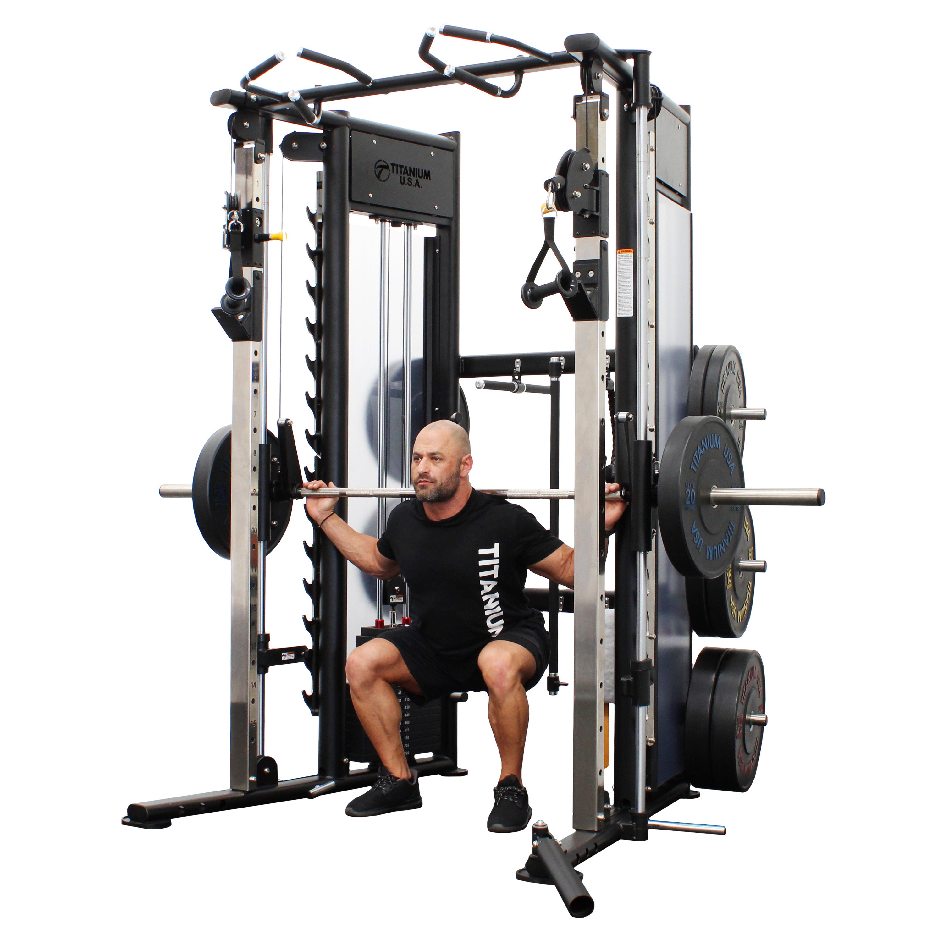 TITANIUM USA F90 PLATINUM SERIES FUNCTIONAL SMITH MACHINE – Commercial ...