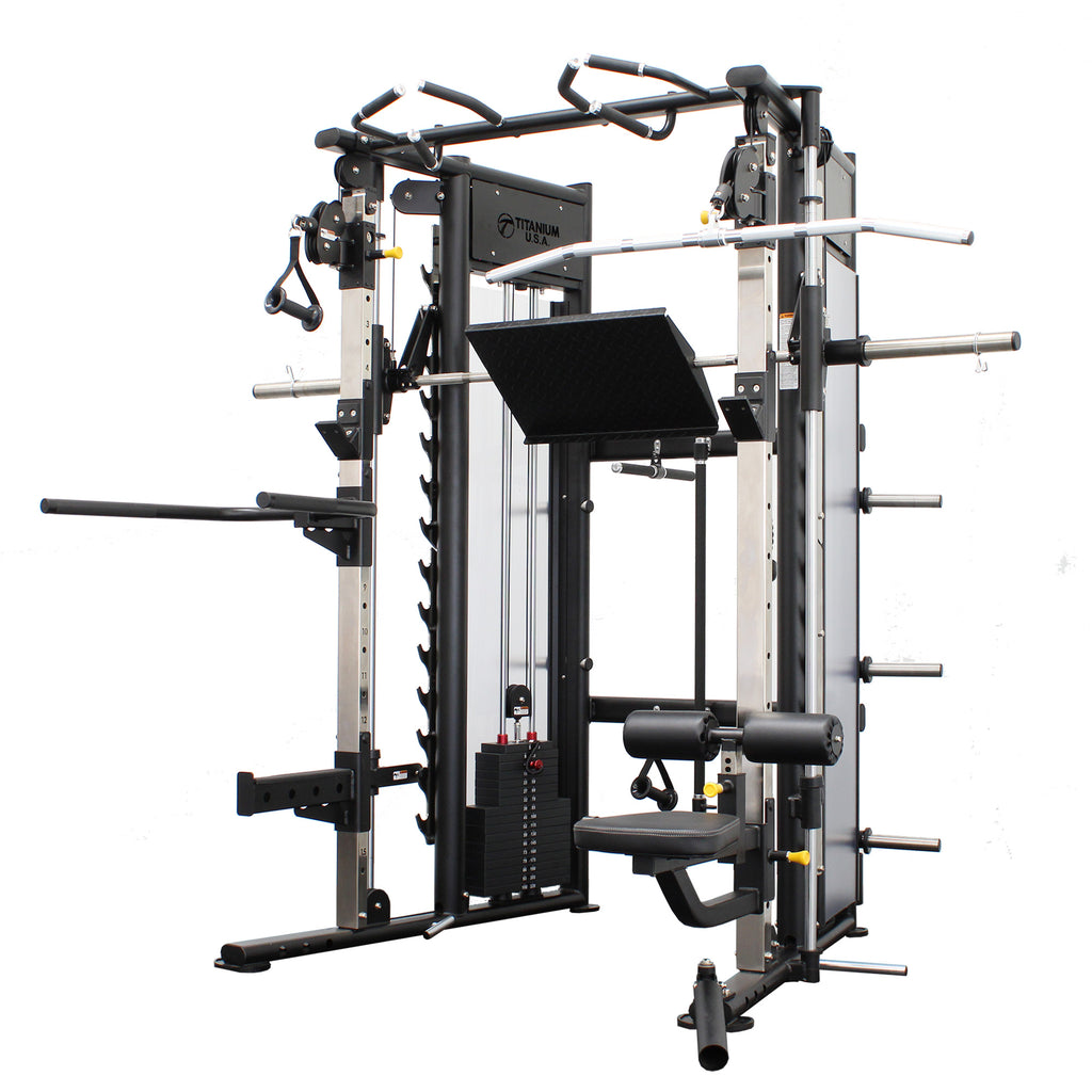 TITANIUM USA F90 PLATINUM SERIES FUNCTIONAL SMITH MACHINE – Commercial ...