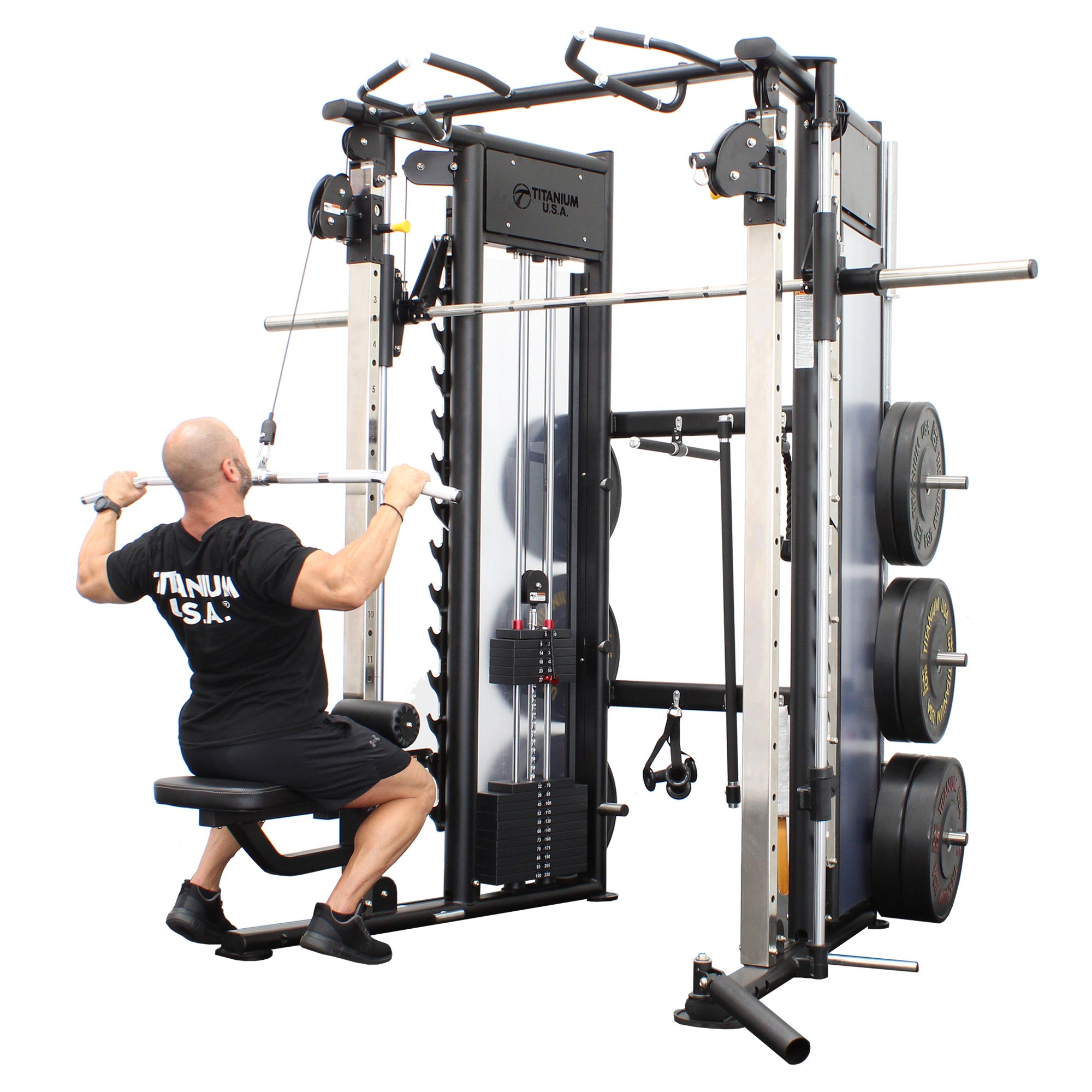 TITANIUM USA F90 PLATINUM SERIES FUNCTIONAL SMITH MACHINE – Commercial ...