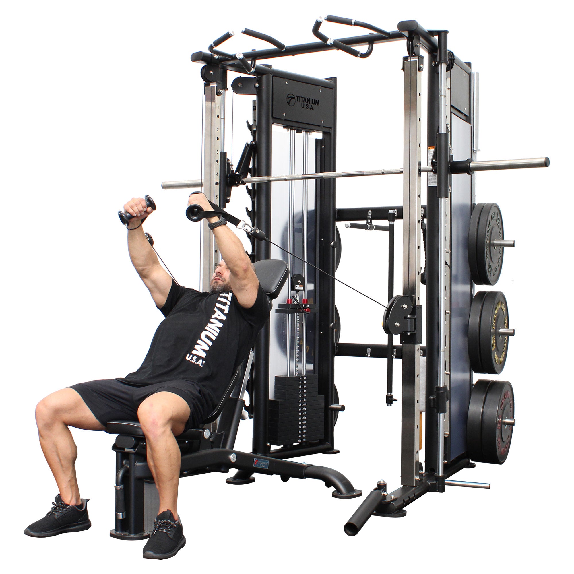 TITANIUM USA F90 PLATINUM SERIES FUNCTIONAL SMITH MACHINE – Commercial ...