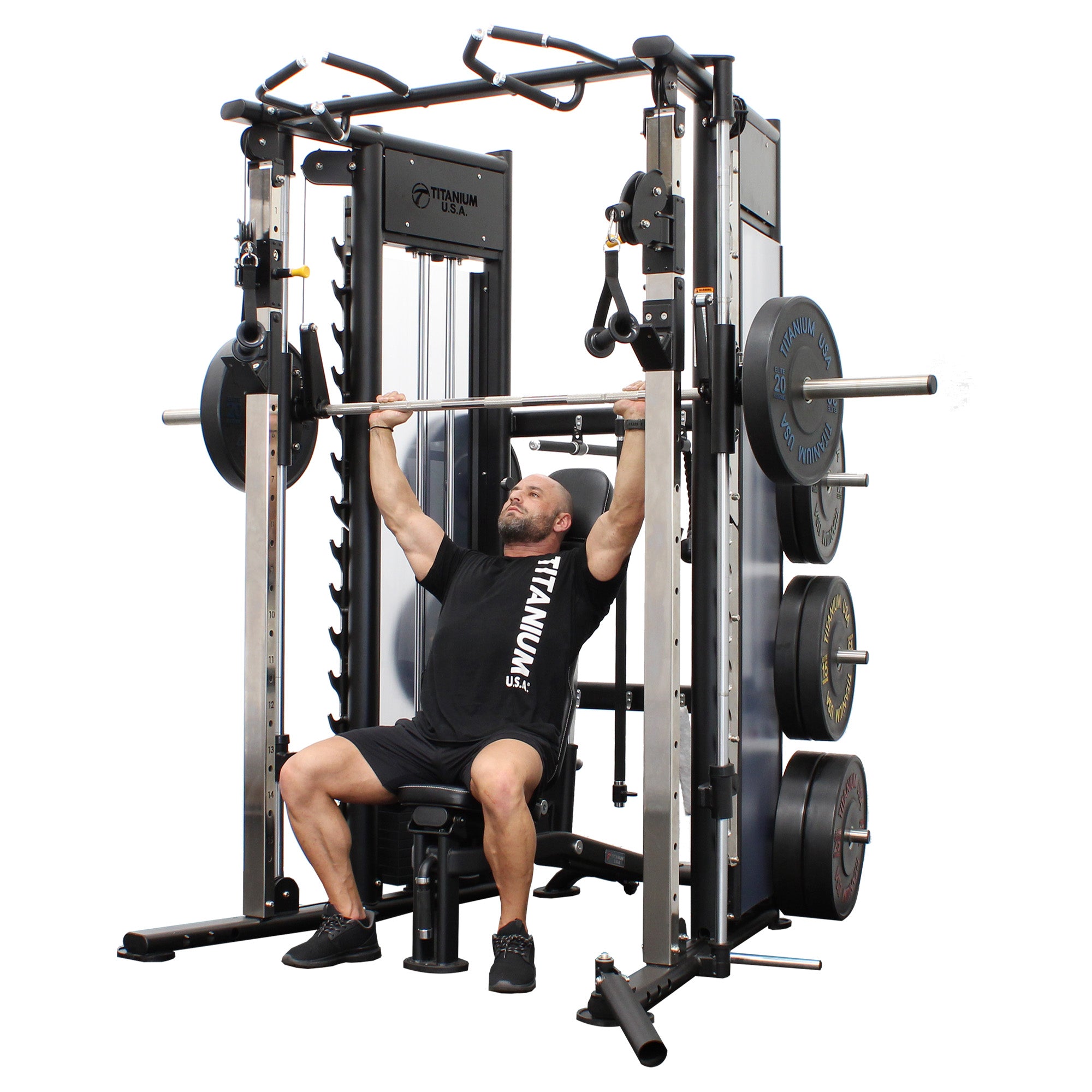 TITANIUM USA F90 PLATINUM SERIES FUNCTIONAL SMITH MACHINE – Commercial ...