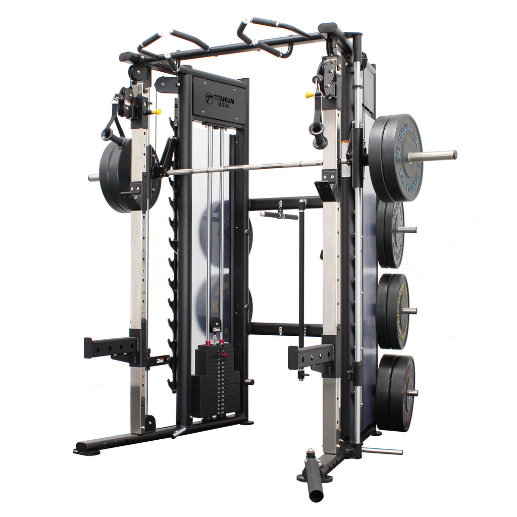 TITANIUM USA F90 PLATINUM SERIES FUNCTIONAL SMITH MACHINE – Commercial ...