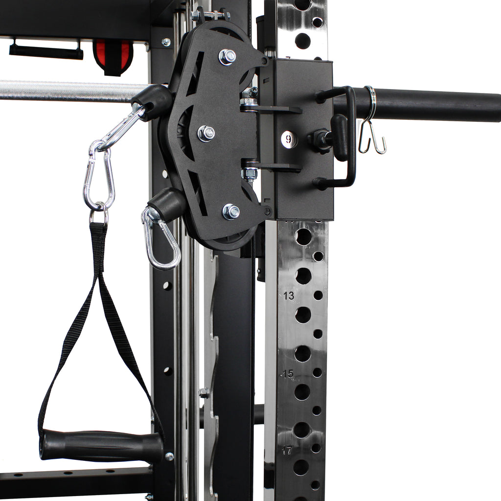 TITANIUM USA G50 FUNCTIONAL SMITH MACHINE WITH WEIGHT STACKS ...