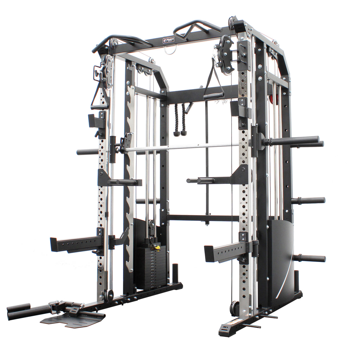 TITANIUM USA G50 FUNCTIONAL SMITH MACHINE WITH WEIGHT STACKS ...