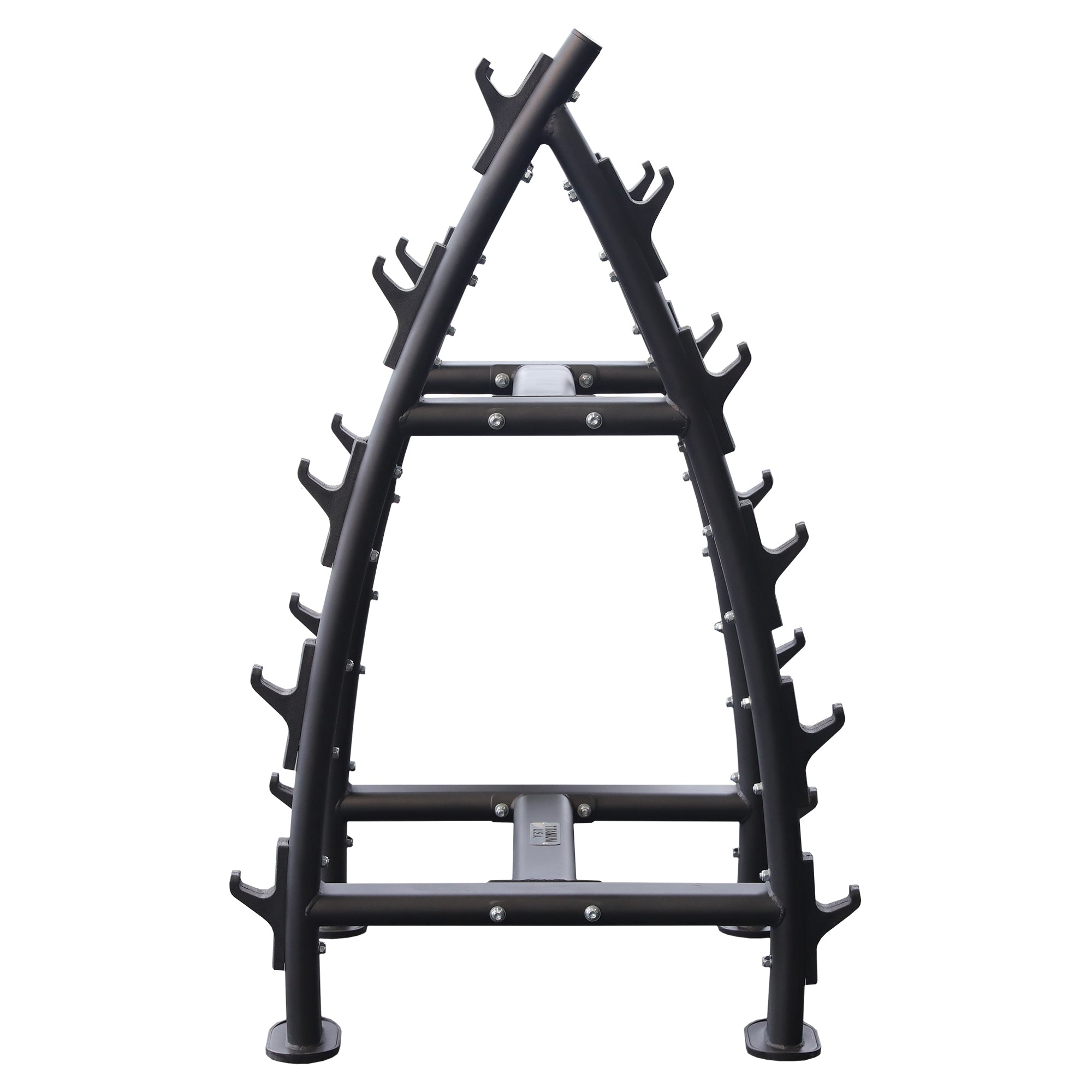 Goliath Frame Rack Titanium USA Goliath Series 10 Bar Rack – Commercial Fitness Equipment