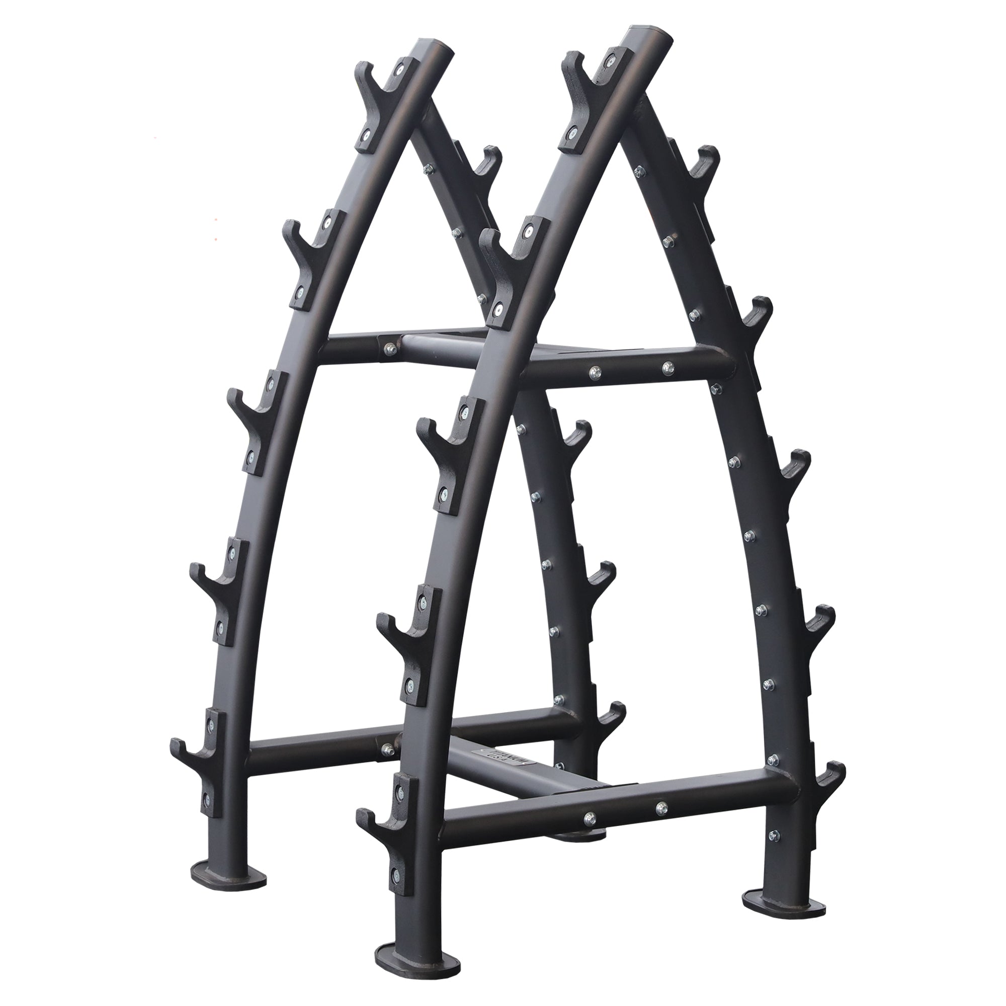 Goliath Frame Rack Titanium USA Goliath Series 10 Bar Rack – Commercial Fitness Equipment
