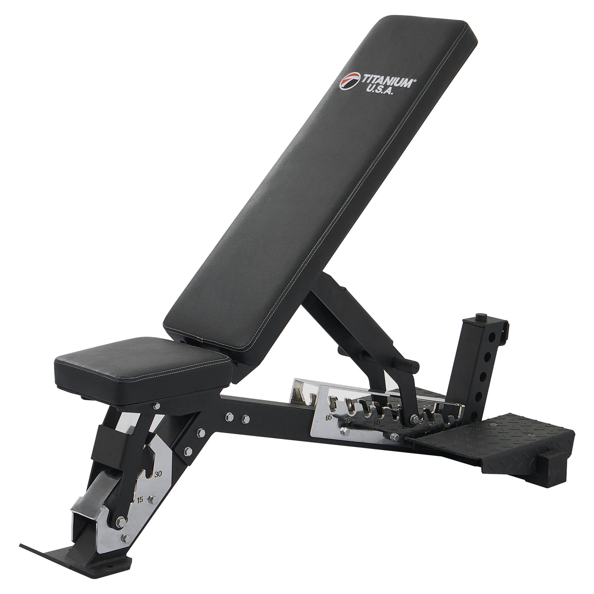 TITANIUM USA GOLIATH SERIES AB200 ADJUSTABLE BENCH – Commercial Fitness ...