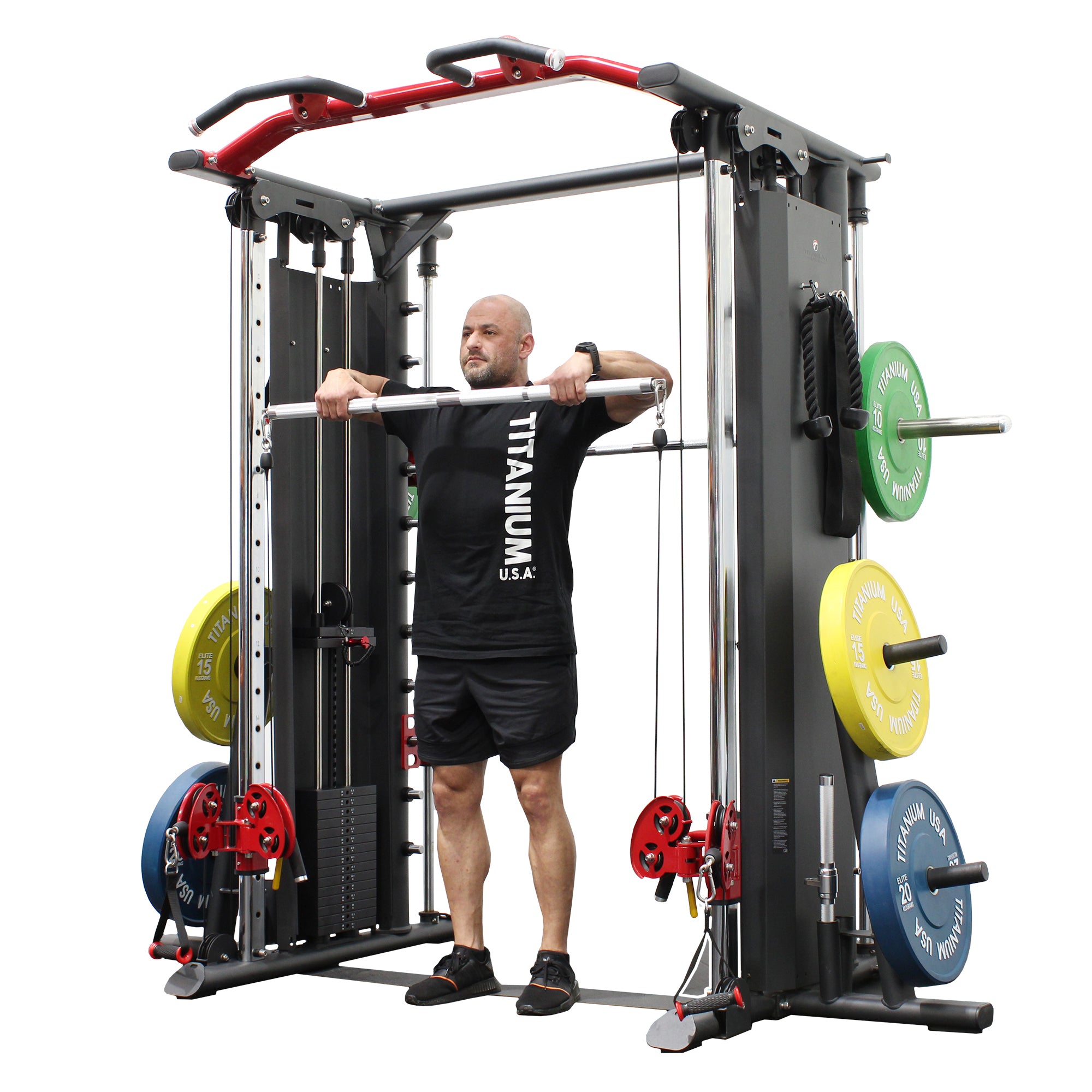 TITANIUM USA HARVARD SERIES HS50 FUNCTIONAL SMITH MACHINE – Commercial ...