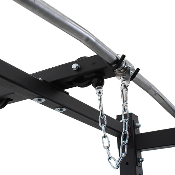 Lpd Racks PREDATOR SERIES POWER RACK WITH LAT/ROW ATTACHMENT PACKAGE 2 ...