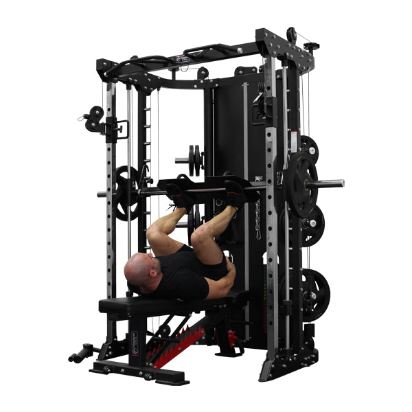 TITANIUM USA R100 FUNCTIONAL SMITH MACHINE WITH WEIGHT STACKS ...