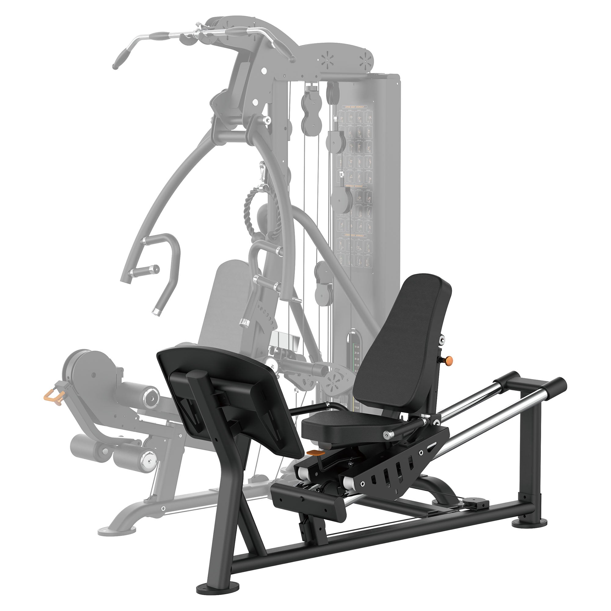 Multi Leg Machine TITANIUM USA X40 MULTI GYM WITH LEG PRESS – Commercial Fitness Equipment