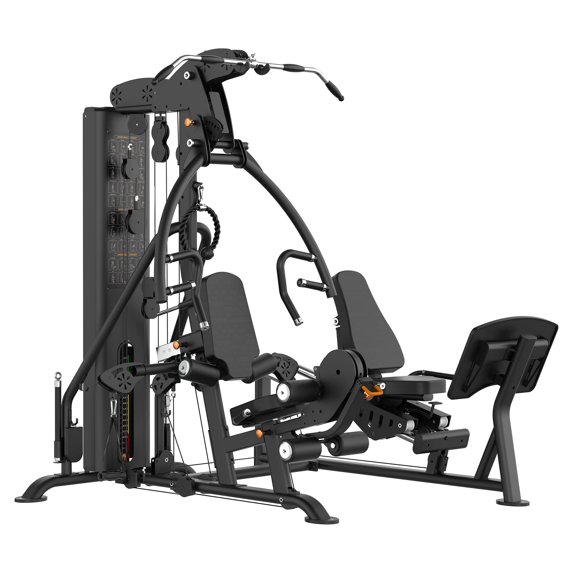 Exercise Machine Universal Gym With Leg Press Body Power Pro-Home