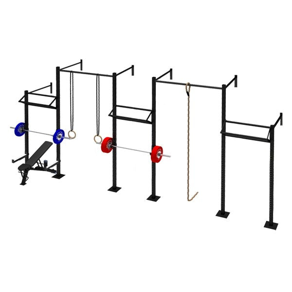 Titanium USA 5 Cell Wall Mount Narrow Rig With 3 Tri Bars & 2 ...