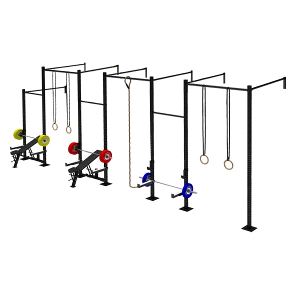 6 Cell Rig Model Titanium USA 6 Cell Wall Mount Rig With 3 Extensions Wm-6C3E ...