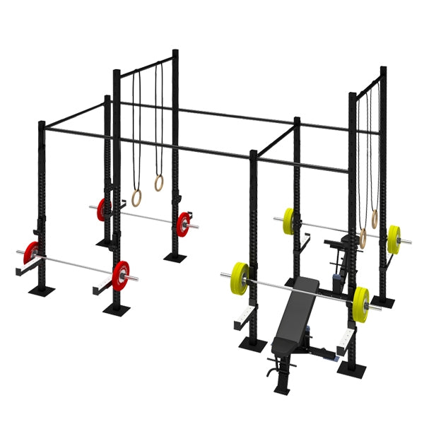 TITANIUM USA SINGLE CROSS BEAMS 3 CELL RIG WITH 2 EXTENSIONS FS-3C2E ...