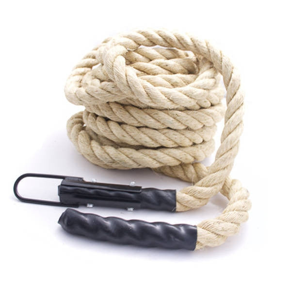 7 METRE SISAL CLIMBING & SLED PULL ROPE - 38MM THICK – Commercial ...