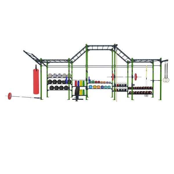 Multi Training Rig Competition Series 5 Cell Free Standing Wide Multi Function Rig With ...
