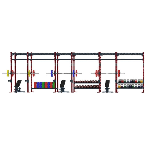 Bar Rig Equiment Competition Series 6 Cell Wide Monkey Bar Rig With Storage Cs-6Cfsmbrw ...