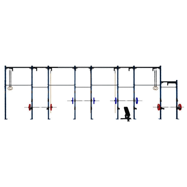 Gym Rig Extensions Competition Series 8 Cell Wall Mounted Rig With 8 Extensions Cs-8Cwm-8E ...