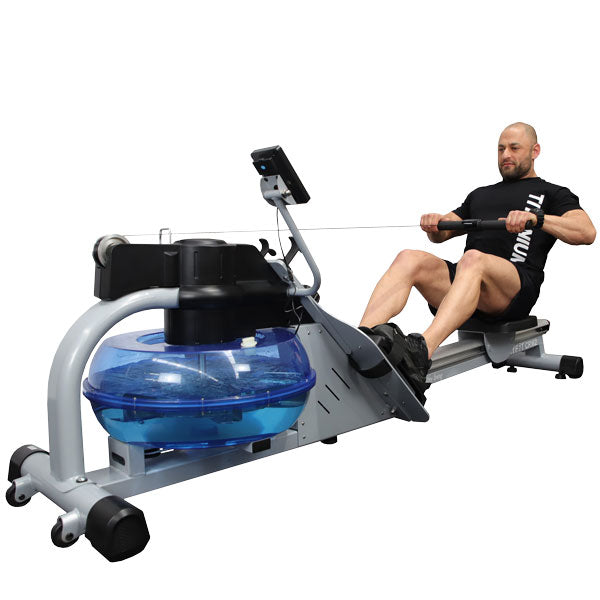 Rowing Machine Water Spirit Fitness CRW800H2O Water Rower